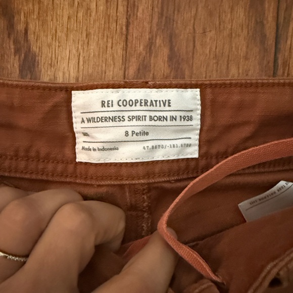REI Trailsmith Brown Cargo Joggers - Picture 2 of 5
